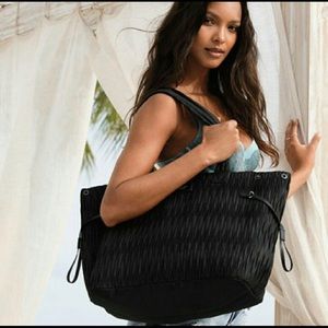 Victoria’s Secret Pleated Expandable Tote Bag